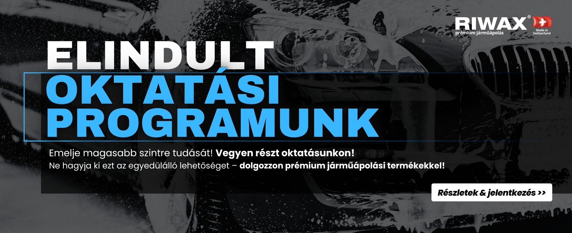 riwax oktatás