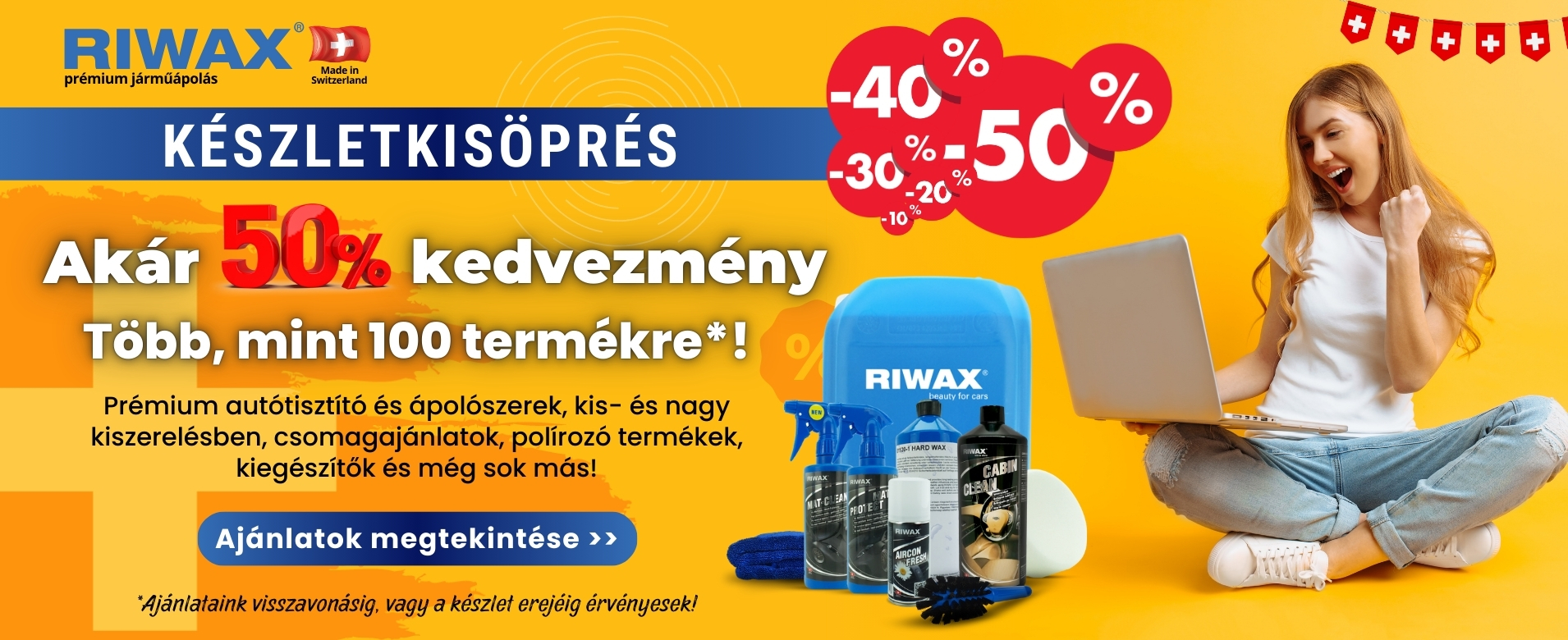 Riwax akciók