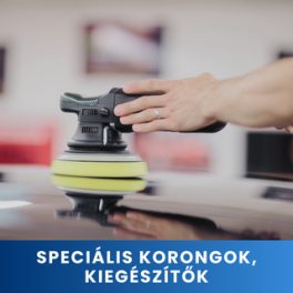 Speciális korongok, kiegészítők