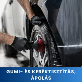Gumi- és keréktisztítás, ápolás