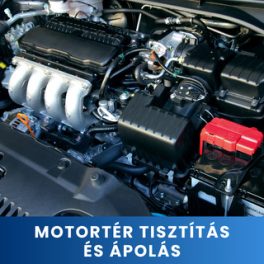 Motortér tisztítás és ápolás