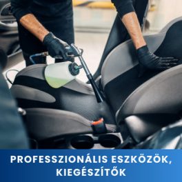 Professzionális eszközök, kiegészítők