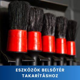 Eszközök belsőtér takarításhoz